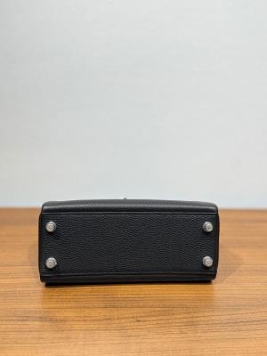 wholesale quality hermes kelly 25 togo 89 black phd